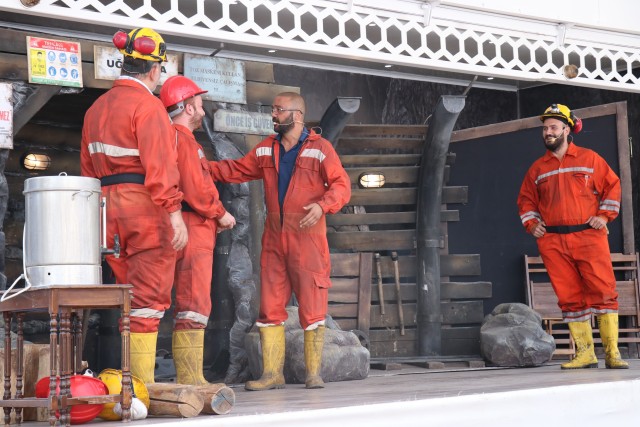 Mengen’de Madencilere tiyatrolu iş güvenliği eğitimi