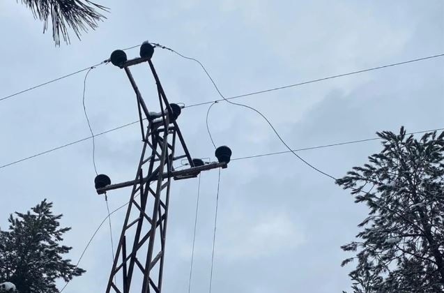 Elektrik kesintisi yaşanan köylerde çalışmalar devam ediyor