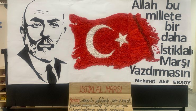 İlçemizde İstiklal Marşı’nın kabulü ve Mehmet Akif Ersoy’u anma günü programı düzenlendi
