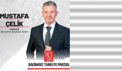 (Reklam Haber) BTP Mengen Belediye Başkan Adayı Mustafa Çelik yerel seçim çalışmalarına devam ediyor.