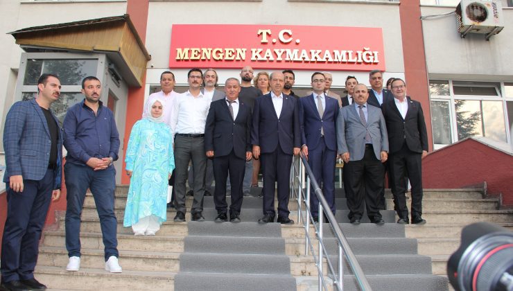 KKTC Cumhurbaşkanı Tatar,  Mengen’de