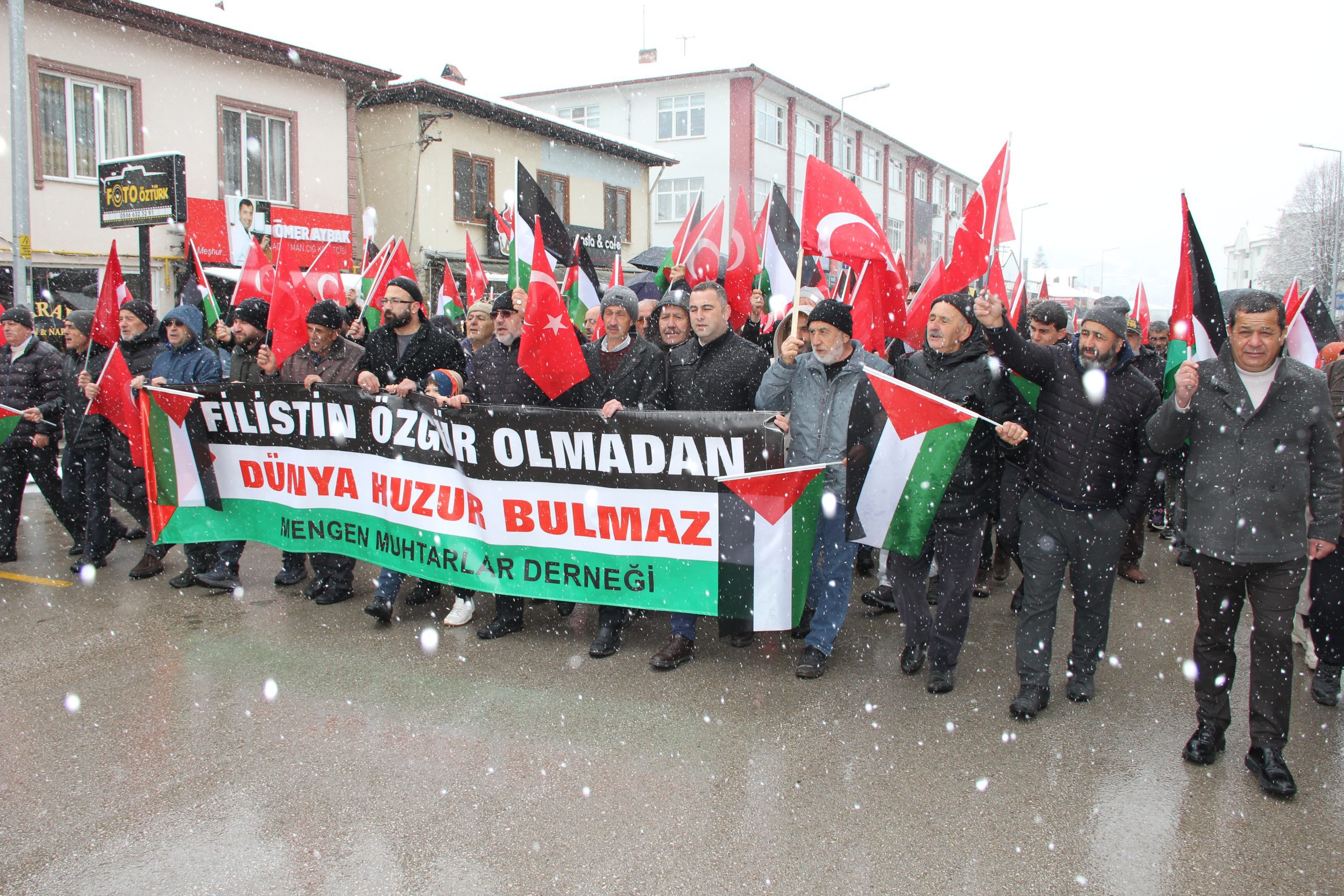 Mengen’de Filistin’e Destek İçin Miting ve Yürüyüş Düzenlendi 3 IMG 9884 scaled