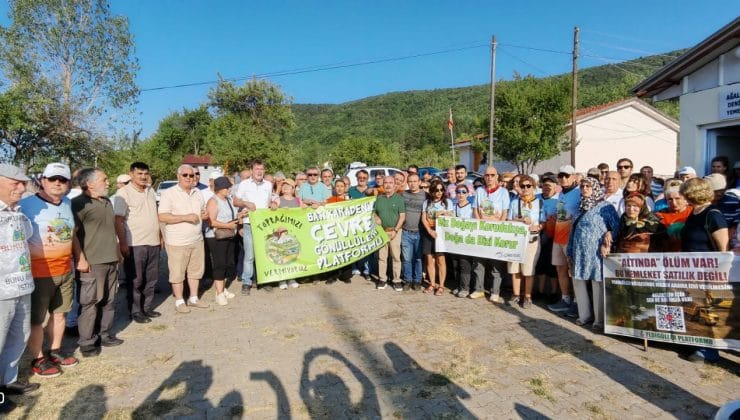 Mengen halkı,  “ÇED Gerekli Değildir” kararının iptali istemiyle dava açtı