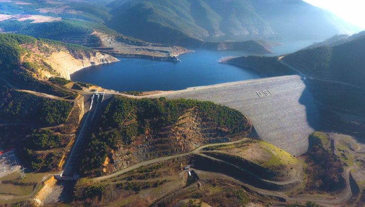 Köprübajı Barajı’ndan su tahliyesine başlandı