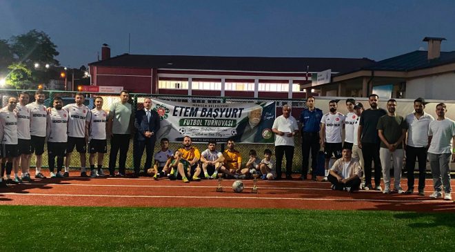 Etem Başyurt Futbol Turnuvası’nda Şampiyon Mengen Çarşı