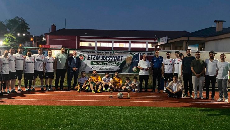 Etem Başyurt Futbol Turnuvası’nda Şampiyon Mengen Çarşı
