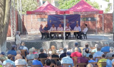 Mengen’de Halkla Buluşma: Başkan Vural Turan Soruları Yanıtladı