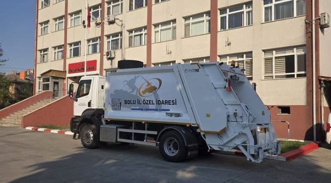 “Mengen Köylerine 2026 Model Çöp Kamyonu Geldi!”