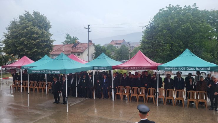 0 Ağustos Zafer Bayramı Mengen’de Törenlerle Kutlandı
