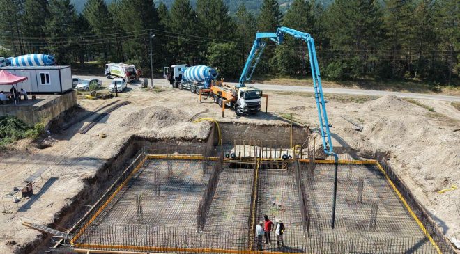 Mengen’e 1.000 Metreküplük Yeni İçme Suyu Deposu Yapılıyor