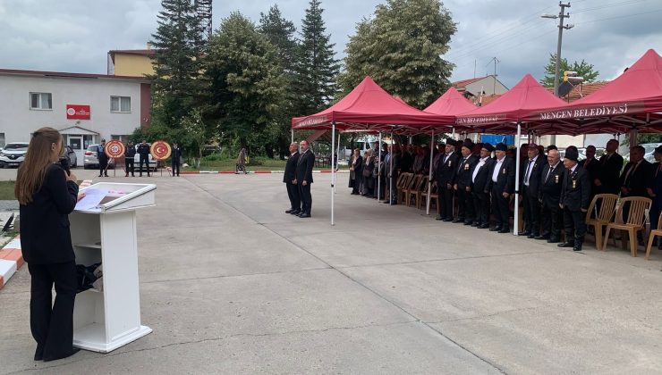 Mengen’de Gaziler Günü Anma Programı Düzenlendi
