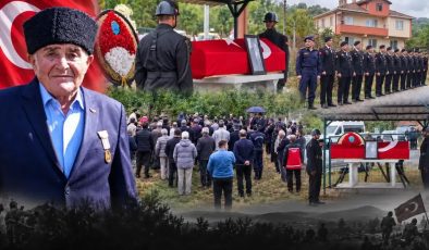 Kıbrıs Gazisi Mehmet Cengiz Mengen’de devlet töreniyle son yolculuğuna uğurlandı