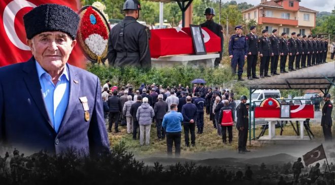 Kıbrıs Gazisi Mehmet Cengiz Mengen’de devlet töreniyle son yolculuğuna uğurlandı