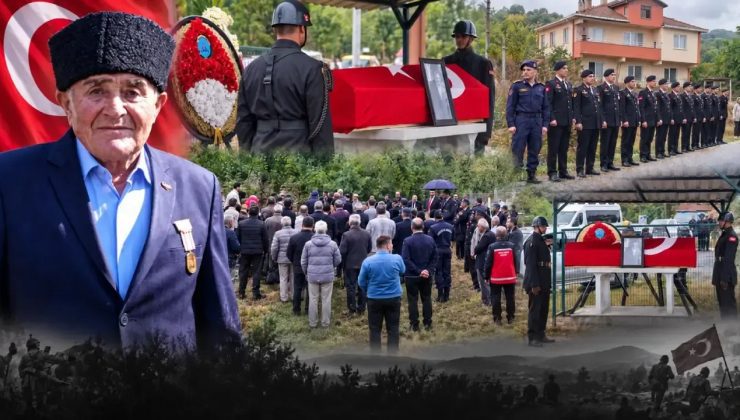 Kıbrıs Gazisi Mehmet Cengiz Mengen’de devlet töreniyle son yolculuğuna uğurlandı