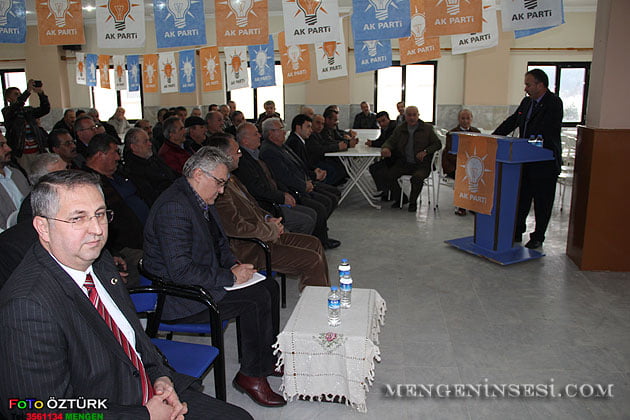 AK Parti Mengen  İlçe Danışma Meclisi toplantısı yapıldı