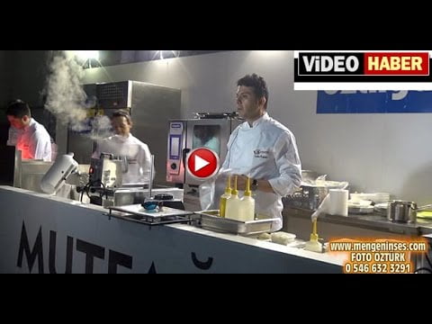 Mengen Aşçılar Kampında Chef Tarkan ÖZDEMİR’den Üç Boyutlu Yemek
